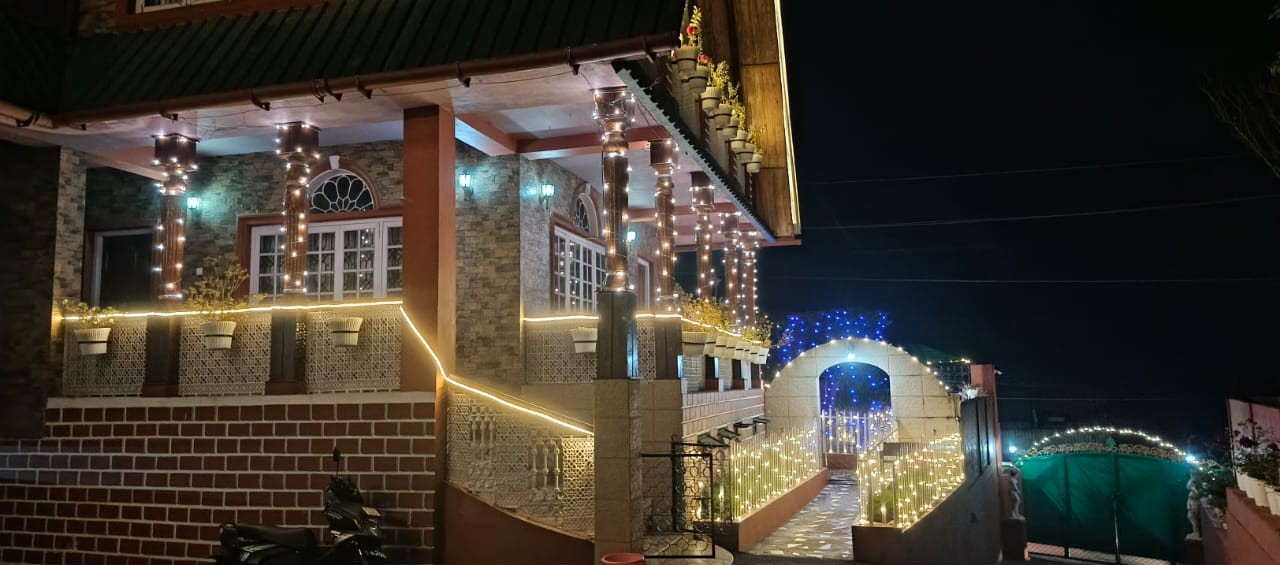Facade & Entrance Glow - Upper Shillong